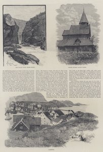 El rayo de sol en Noruega, por Lady Brassey